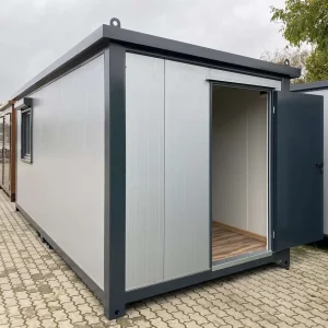 Conteneur de bureau avec volets roulants 6×2,40 mètres