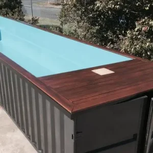 Piscine de conteneurs d’expédition de 40 pieds