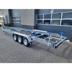 Remorque pour bateau 3500kg 1000x255cm Tridem